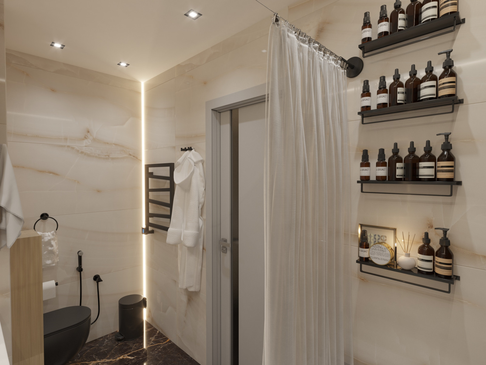 Дизайн проект ванной