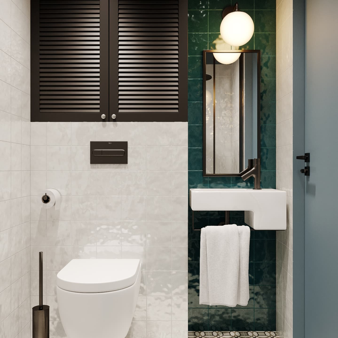 Обложка проекта: 2х уровневая Студия - 13метров кв.