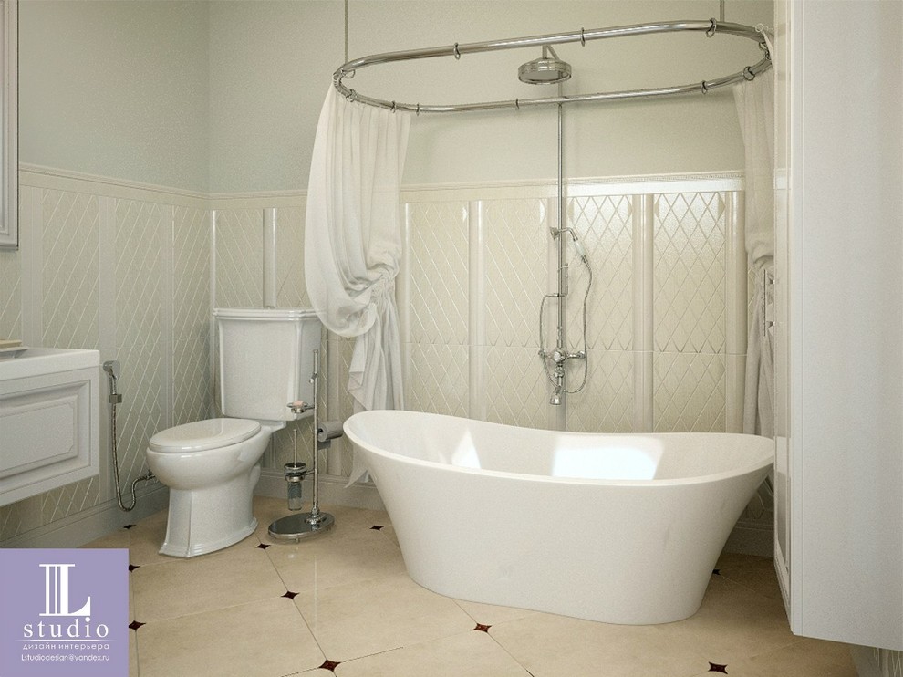 Проект трехкомнатной квартиры