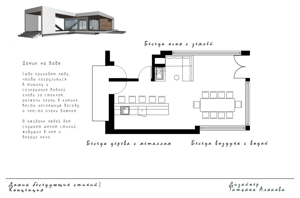 Обложка проекта: Домик беседующих стихий