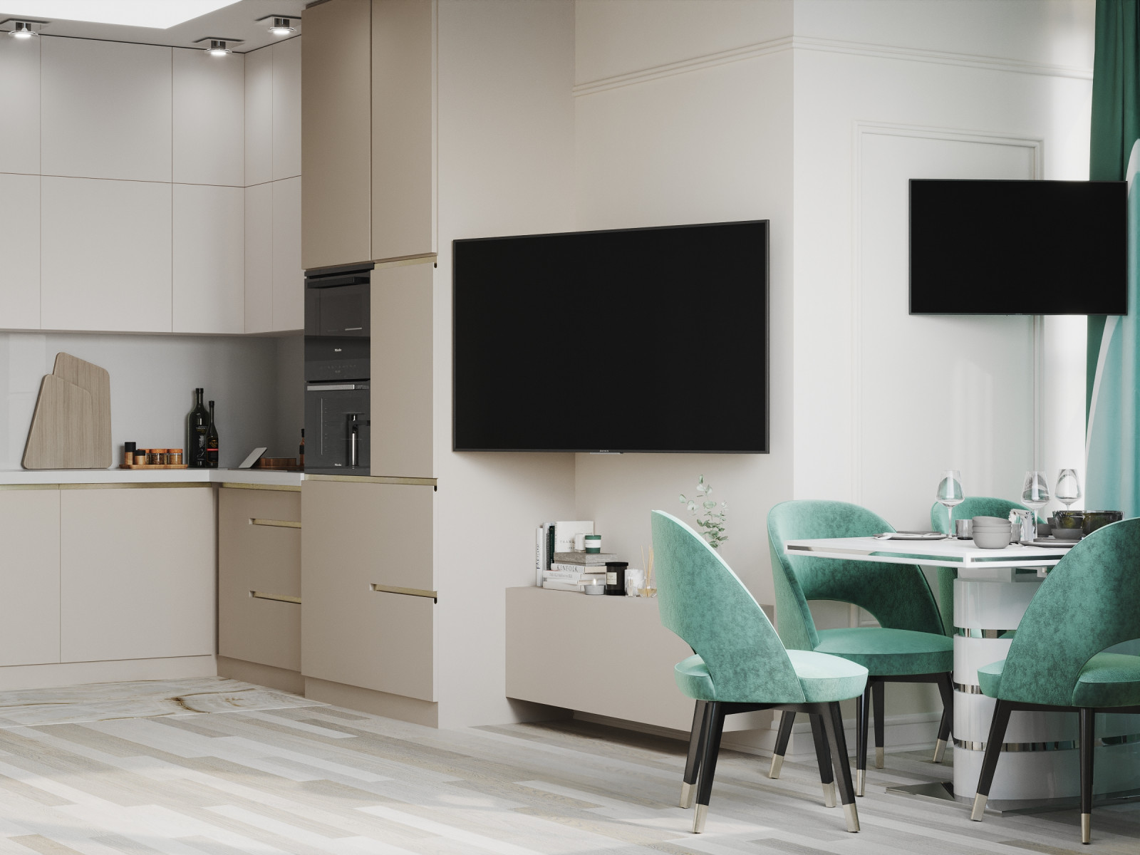 Проект 3-х комнатной квартиры для семьи с 3мя детьми в ЖК Ультра Сити