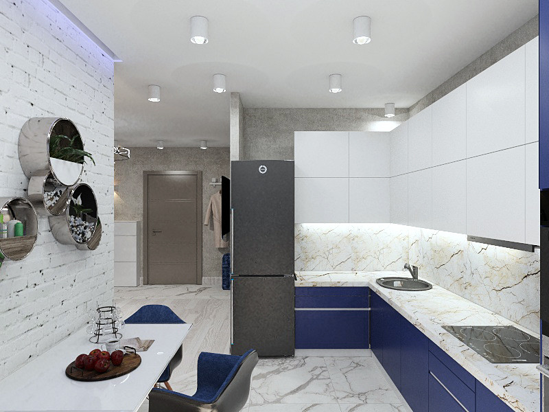 Евротрешка  в ЖК " Гранд Авен"