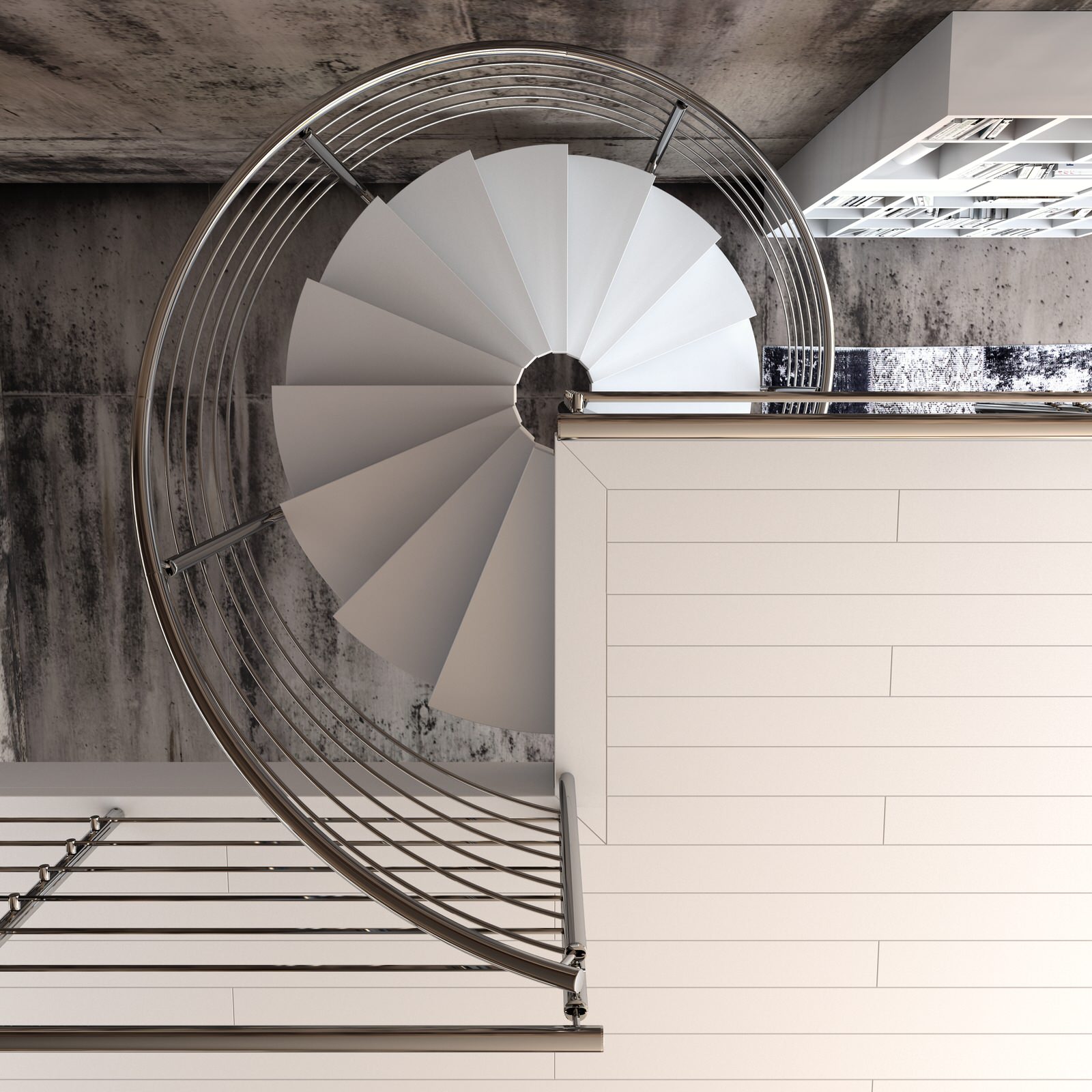 Интерьерные лестницы Модель Spiral