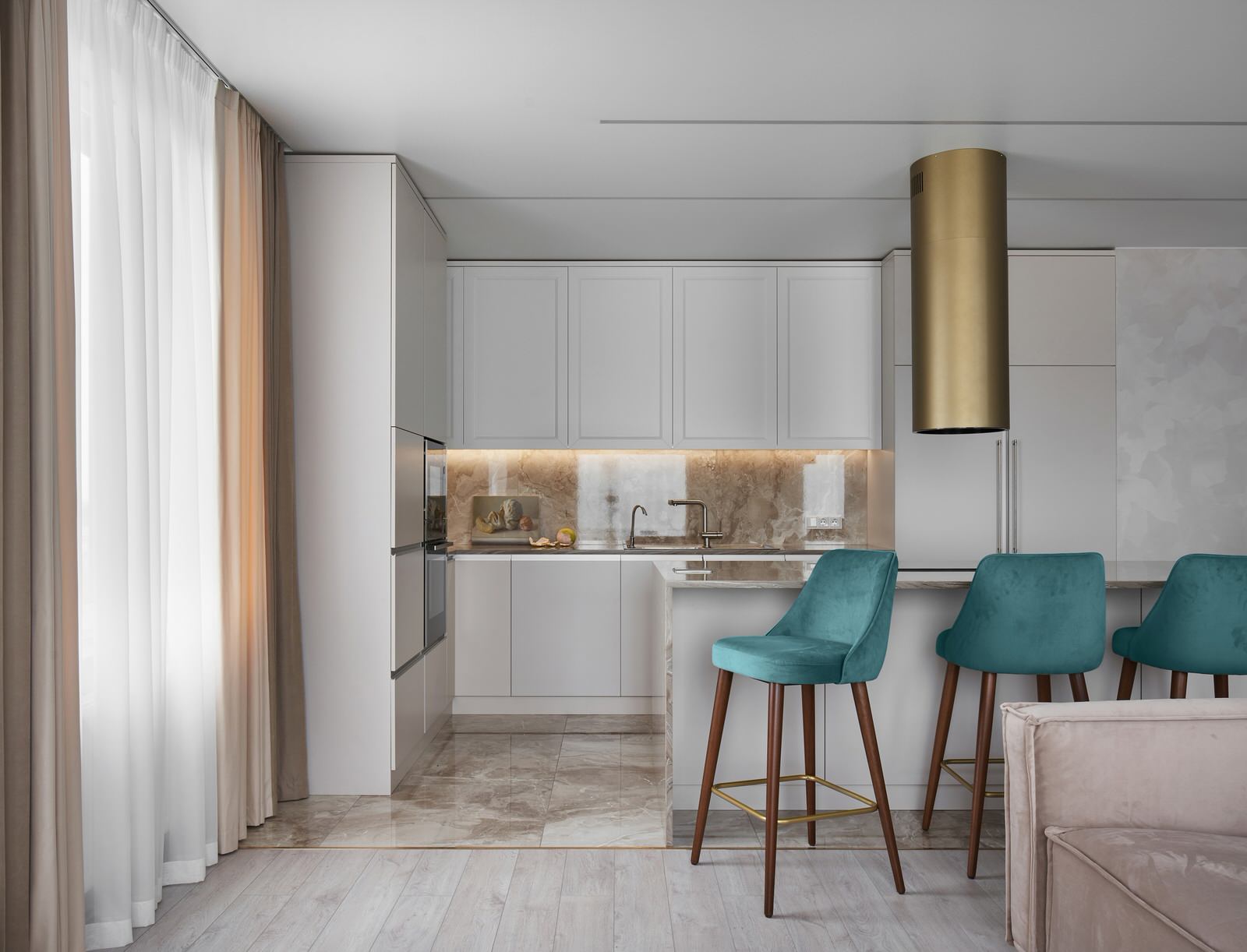 Четырехкомнатная квартира 124 м2