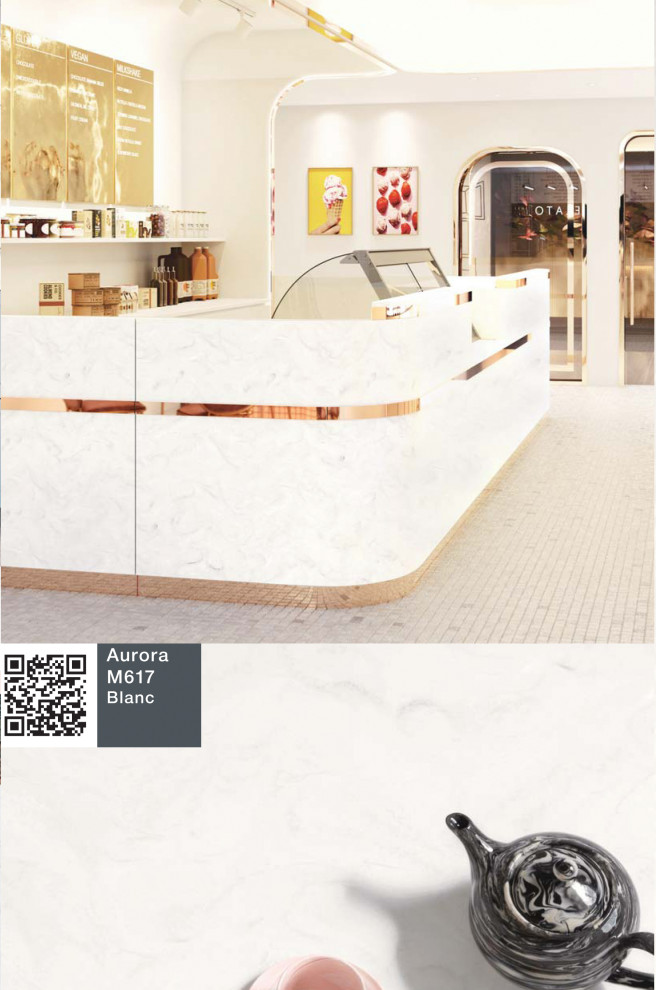 Новая коллекция Aurora Marmo HI-MACS