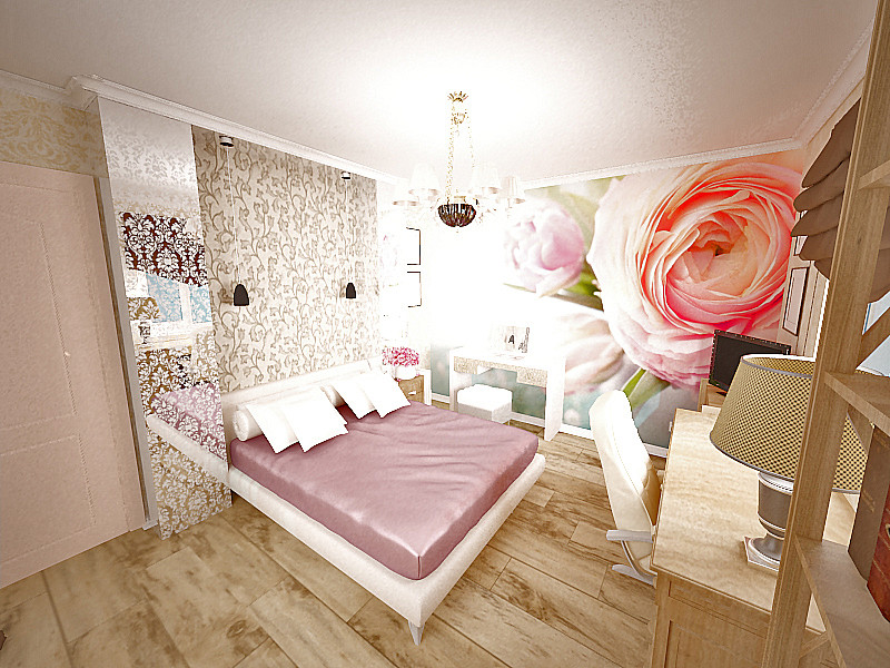 Дизайн-проект квартиры в легкой классике