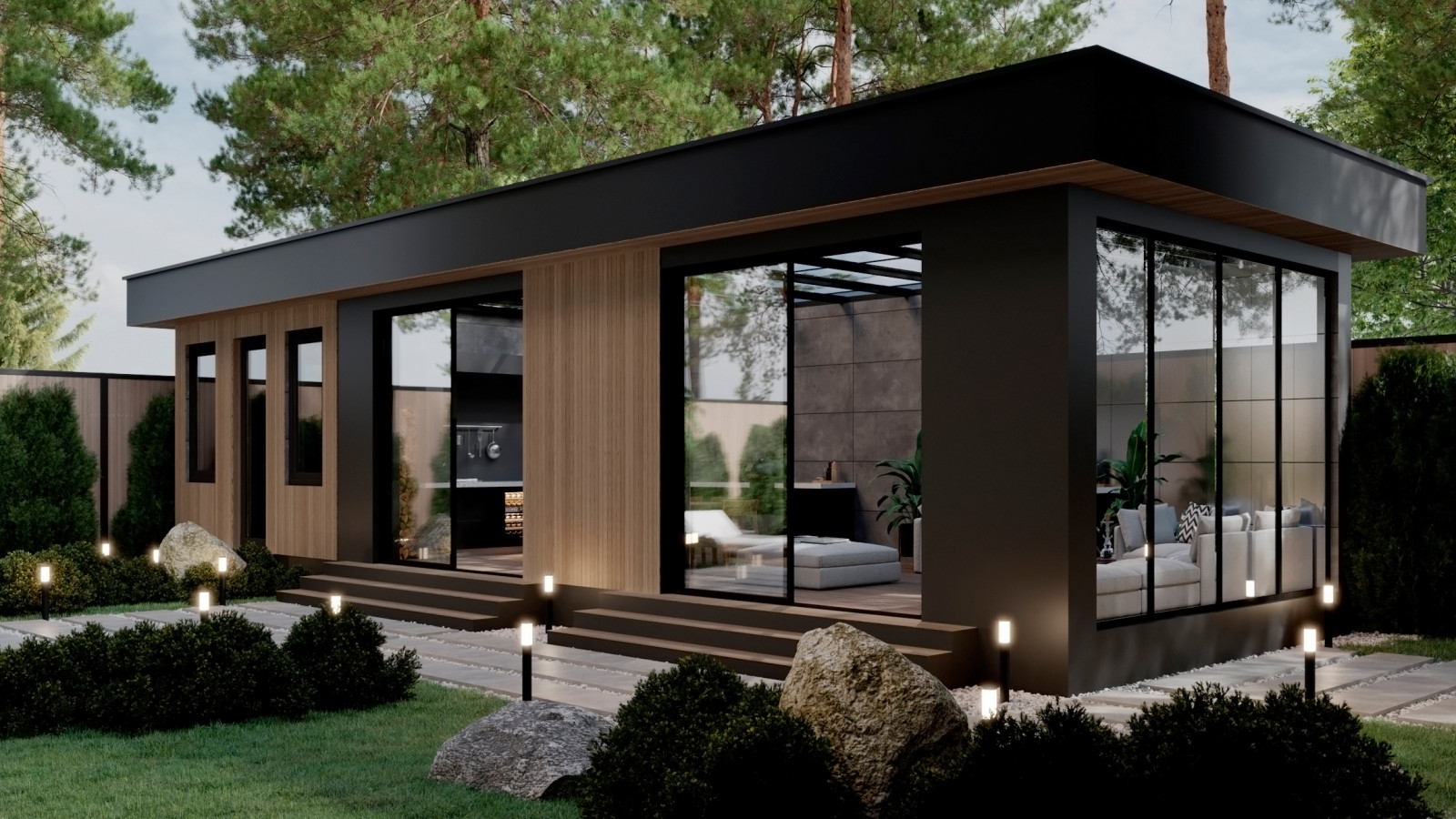 ДОМ В СТИЛЕ "РАЙТ"