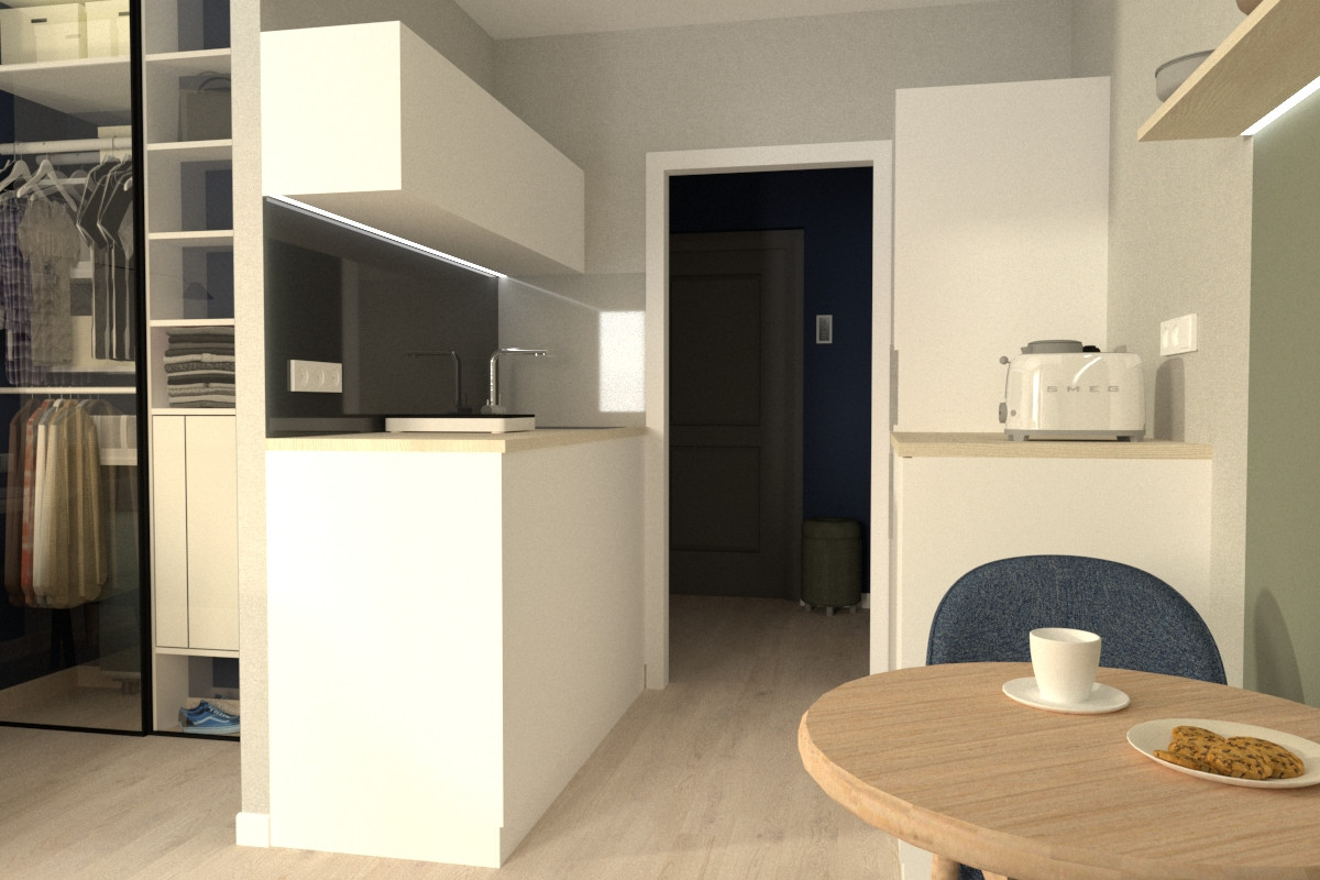 Квартира-студия на ул.Бабушкина