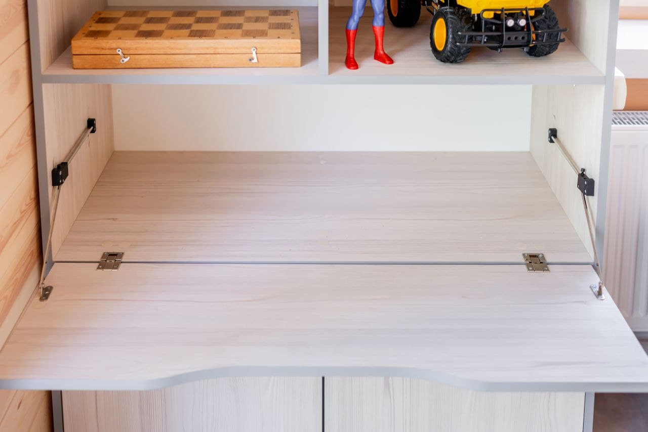 Детская комната с мебелью для двоих детей