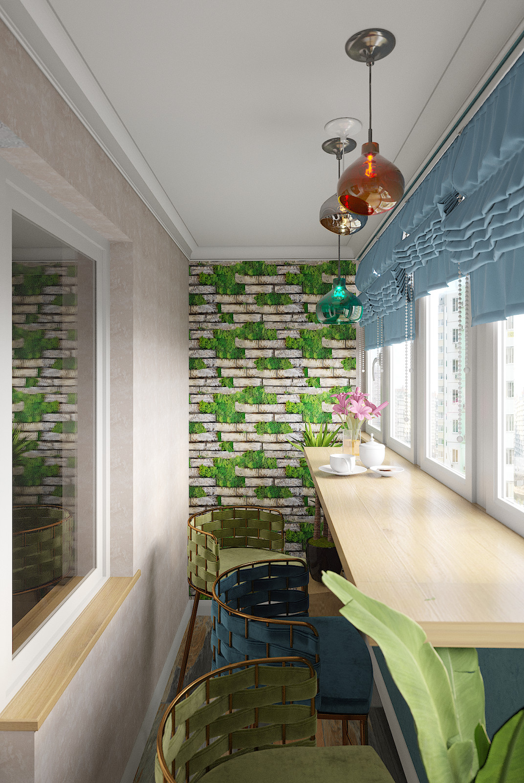 3-ком. квартира в стиле фьюжн