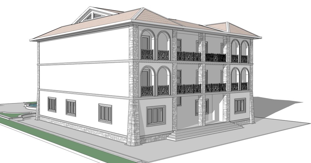 Внешний вид гостевого дома 04