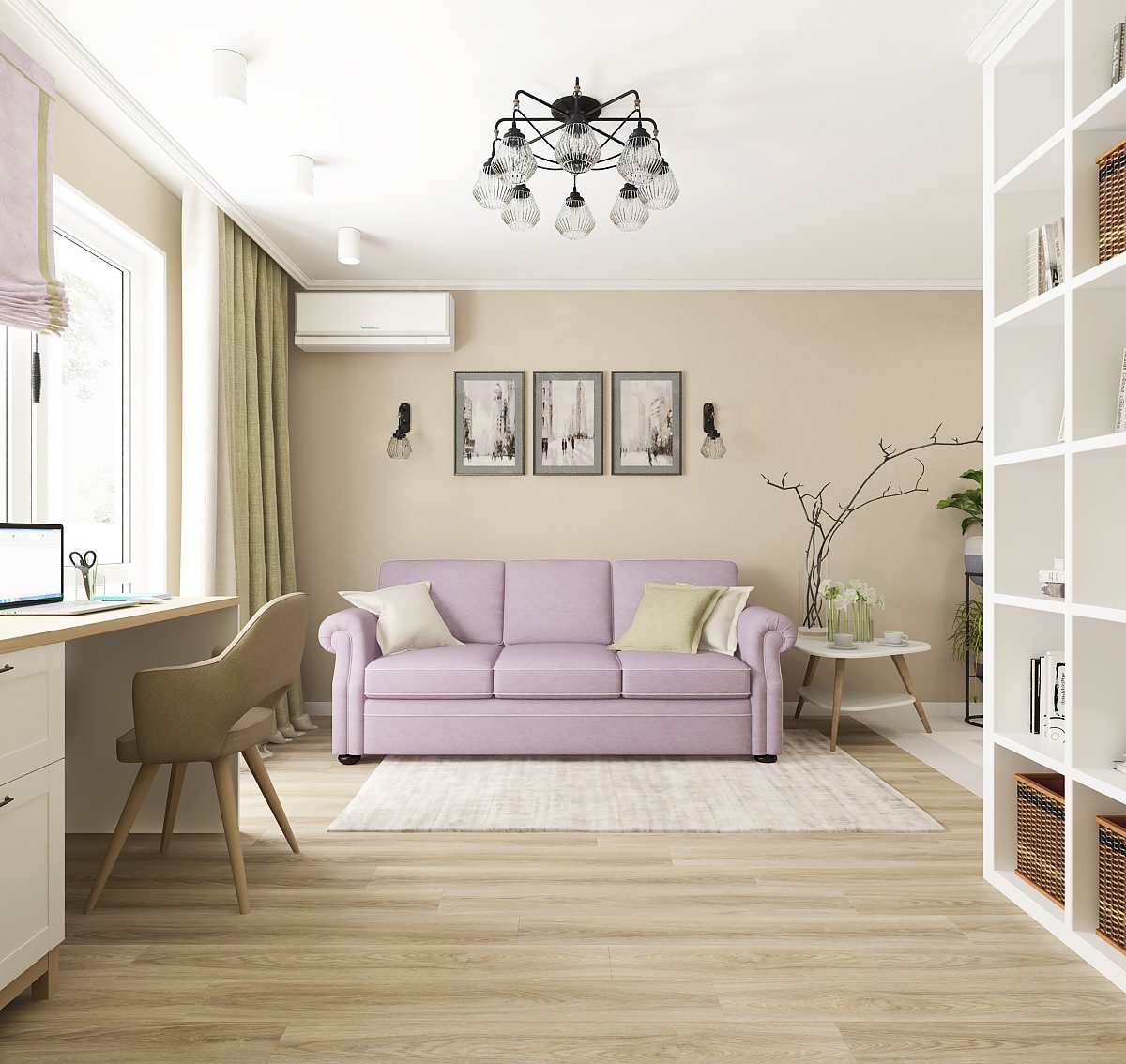 Квартира 51 м2 в жилом доме