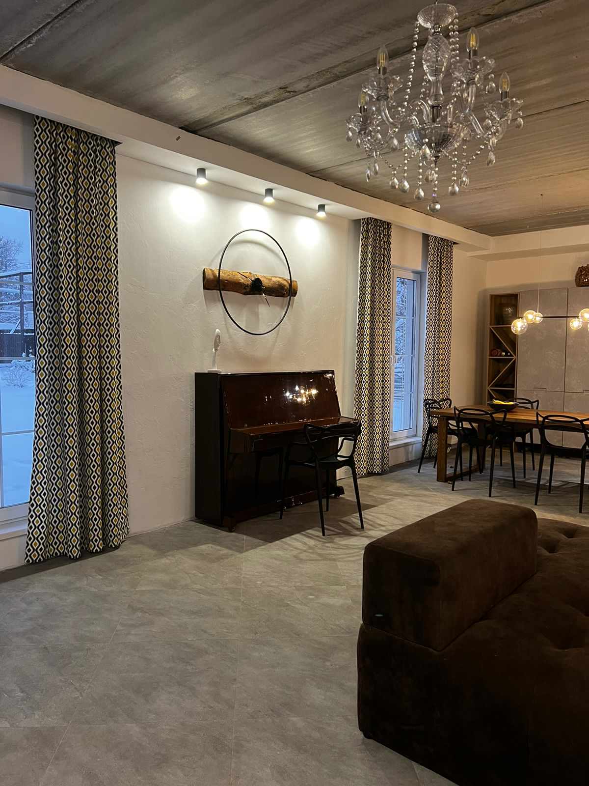 Обложка проекта: Преображение пространства кухни-гостиной в стиле Лофт