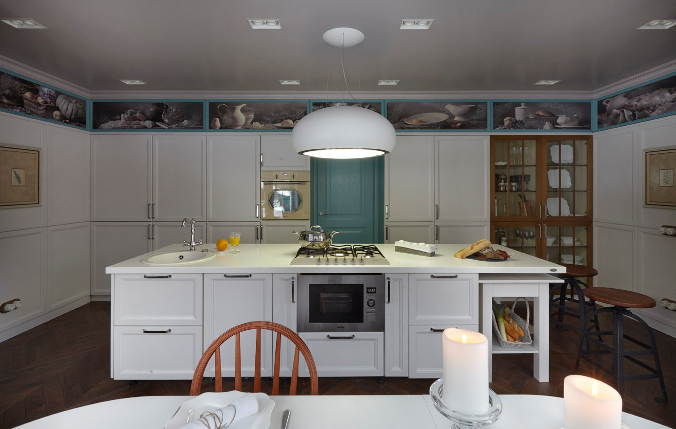 Кухня с эркером для программы "Дачный ответ" (совместно с Т. Смирновой)