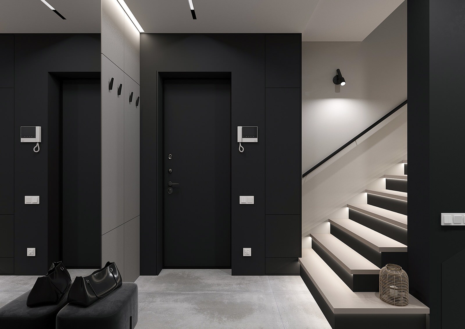 Двух-уровневая квартира для семьи с 3 детьми