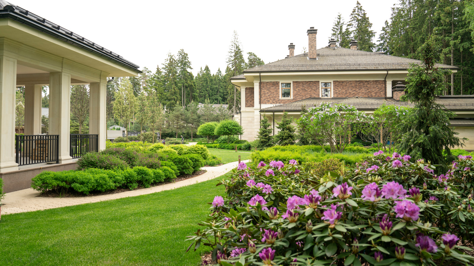 Вилла в стиле Райта. КП "Грибово" 2018 г.