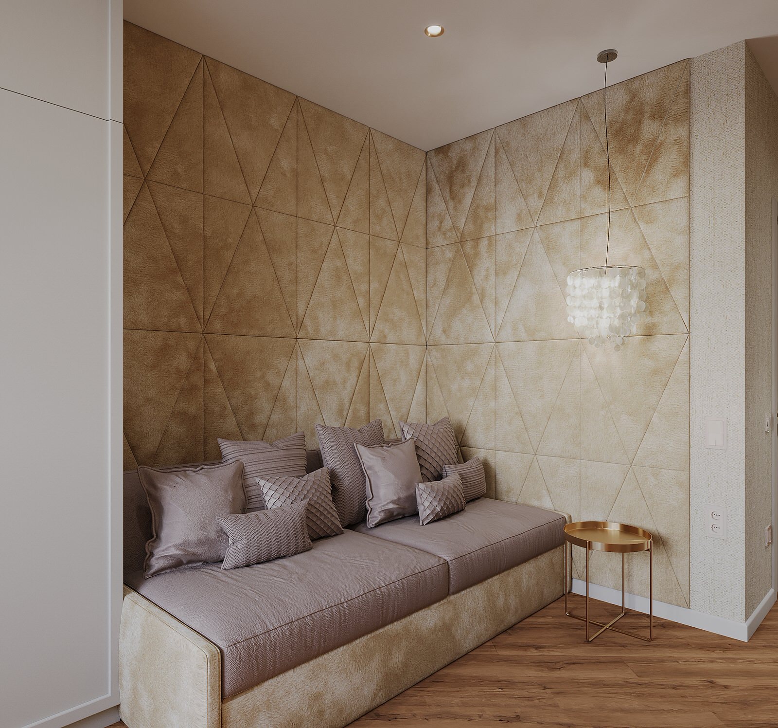 Интерьер 4-ёх комнатной квартиры_ "ПРИТЯЖЕНИЕ МАГМЫ"