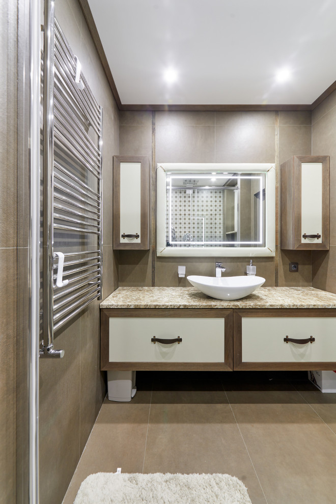 Квартира площадью 170 кв.м. в Брянске. Реализованный проект.