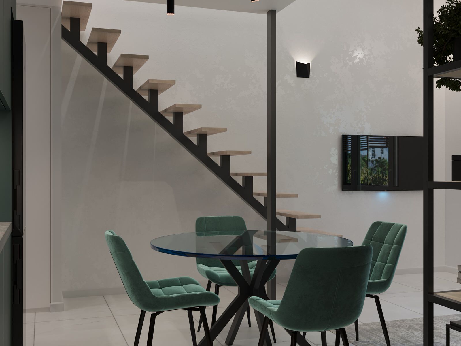 Квартира с мансардой