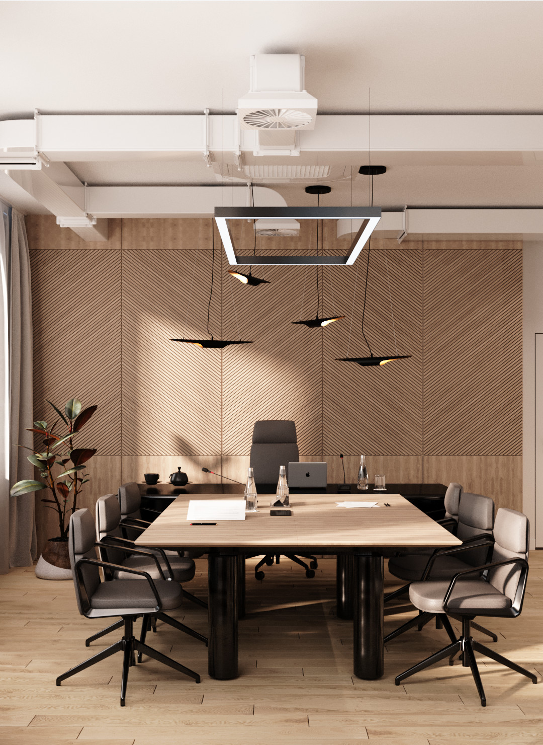 Обложка проекта: Карамельный Кабинет Гендиректора в Офисе Компании ССР