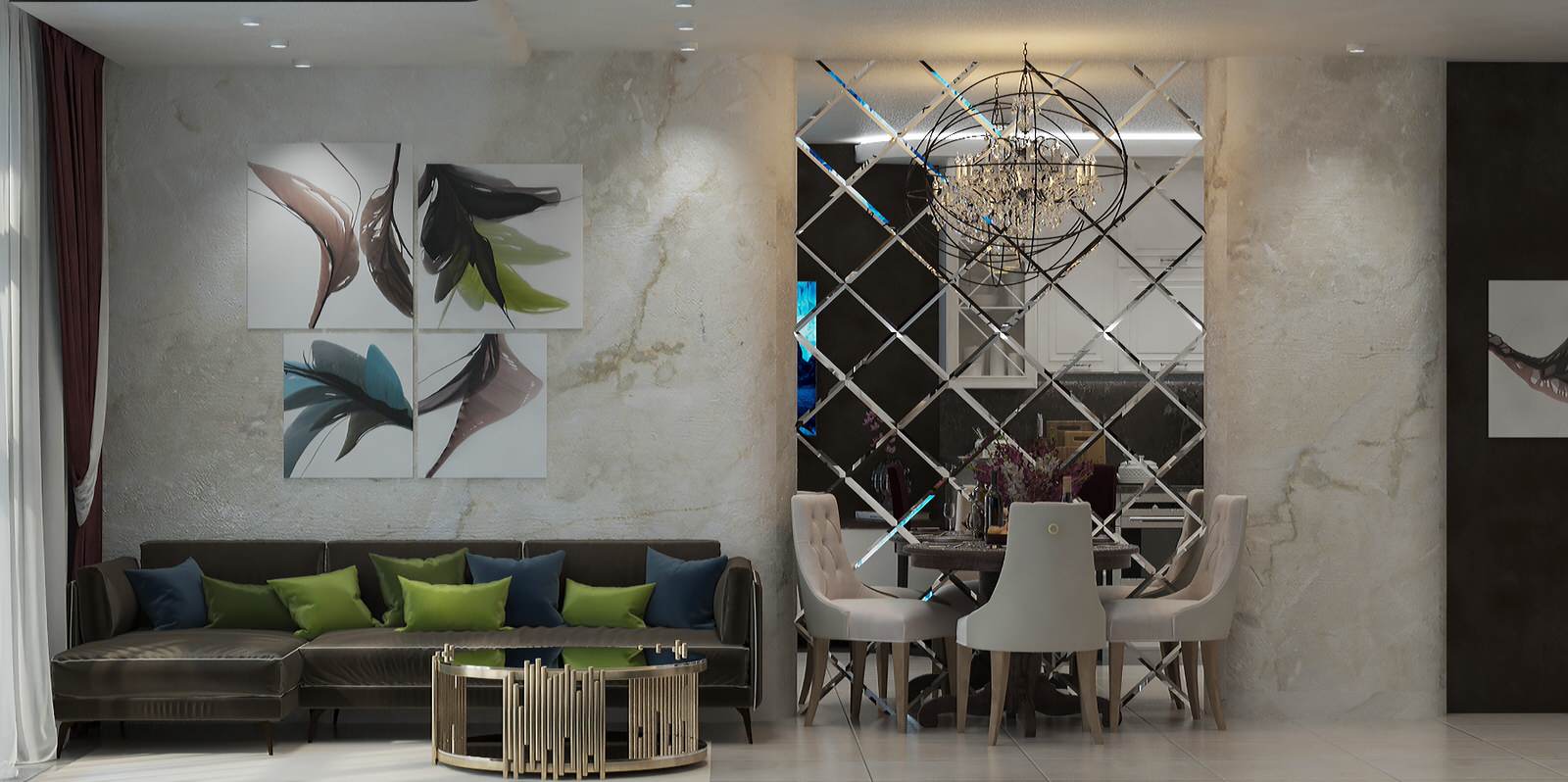 Дизайн-проект квартиры в ЖК "Golden Keys"