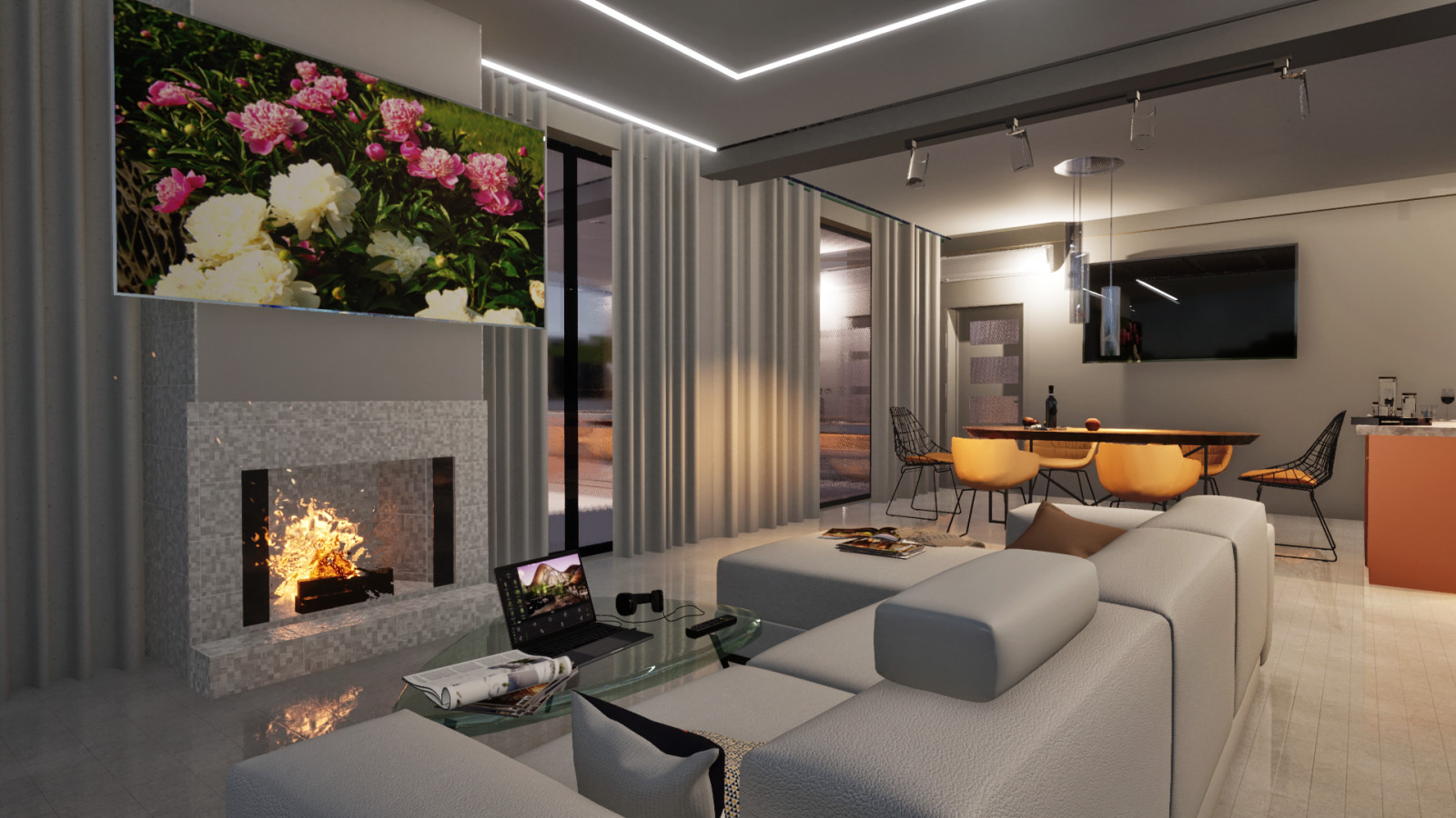 Планировки существующего коттеджа и планировка территории