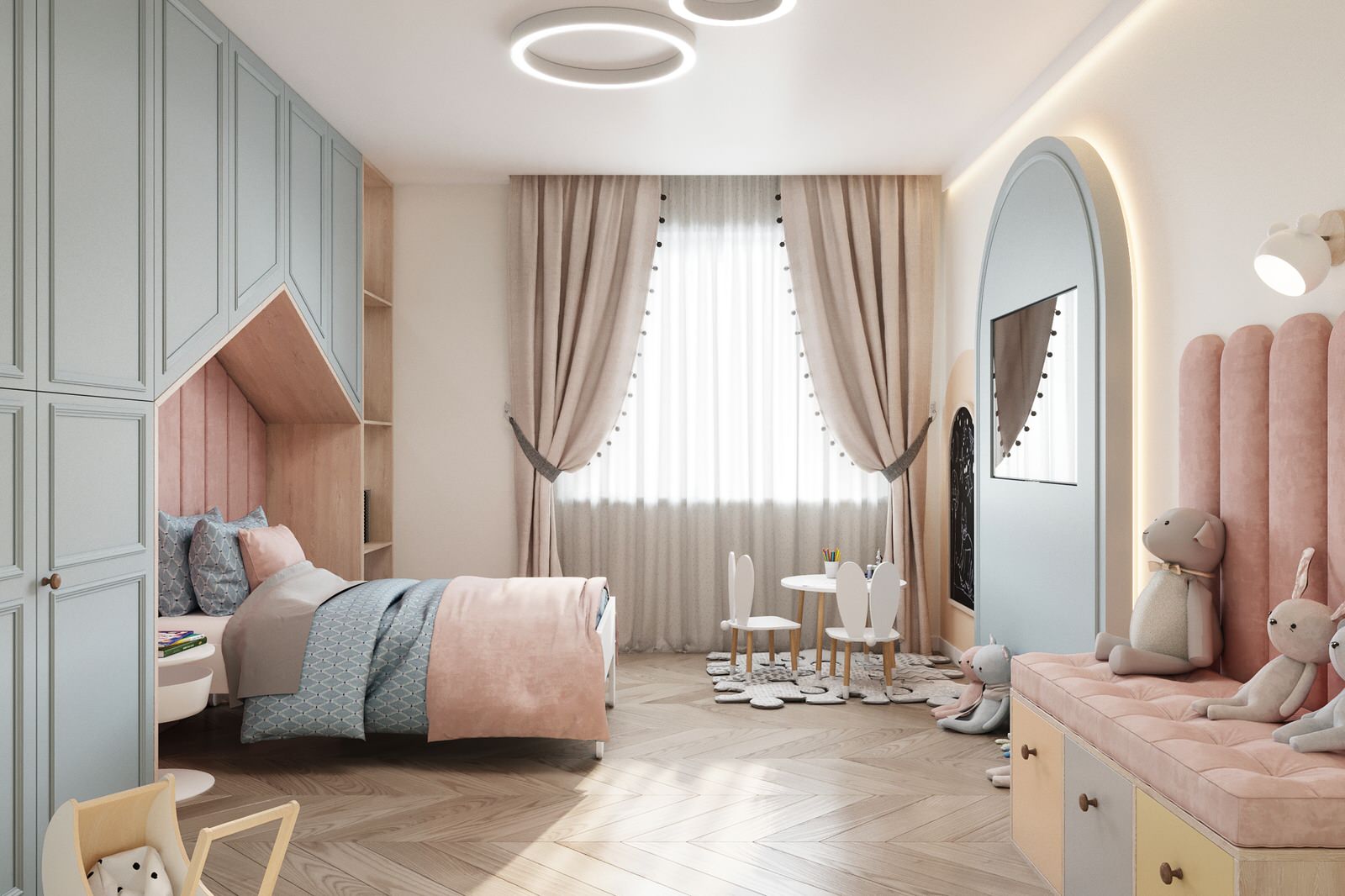 Обложка проекта: Интерьер детской