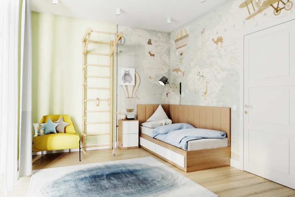 Идеи дизайн-проектов детской комнаты для мальчика