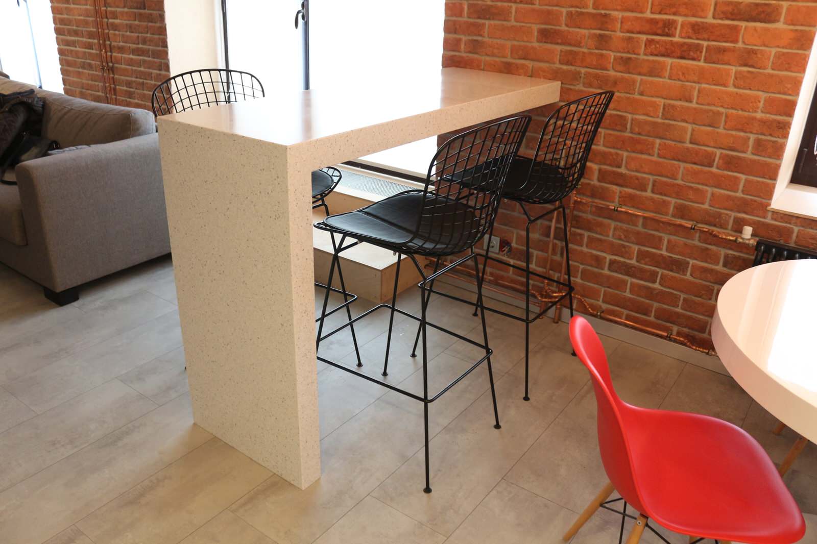 Проект двухуровневой квартиры в стиле ЛОФТ