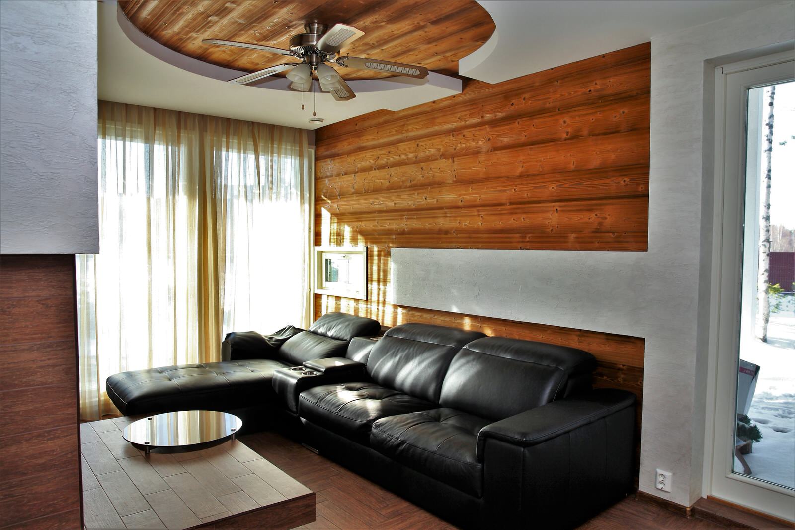 Частный коттедж в Г.Костомукша. Часть реализованного проекта.