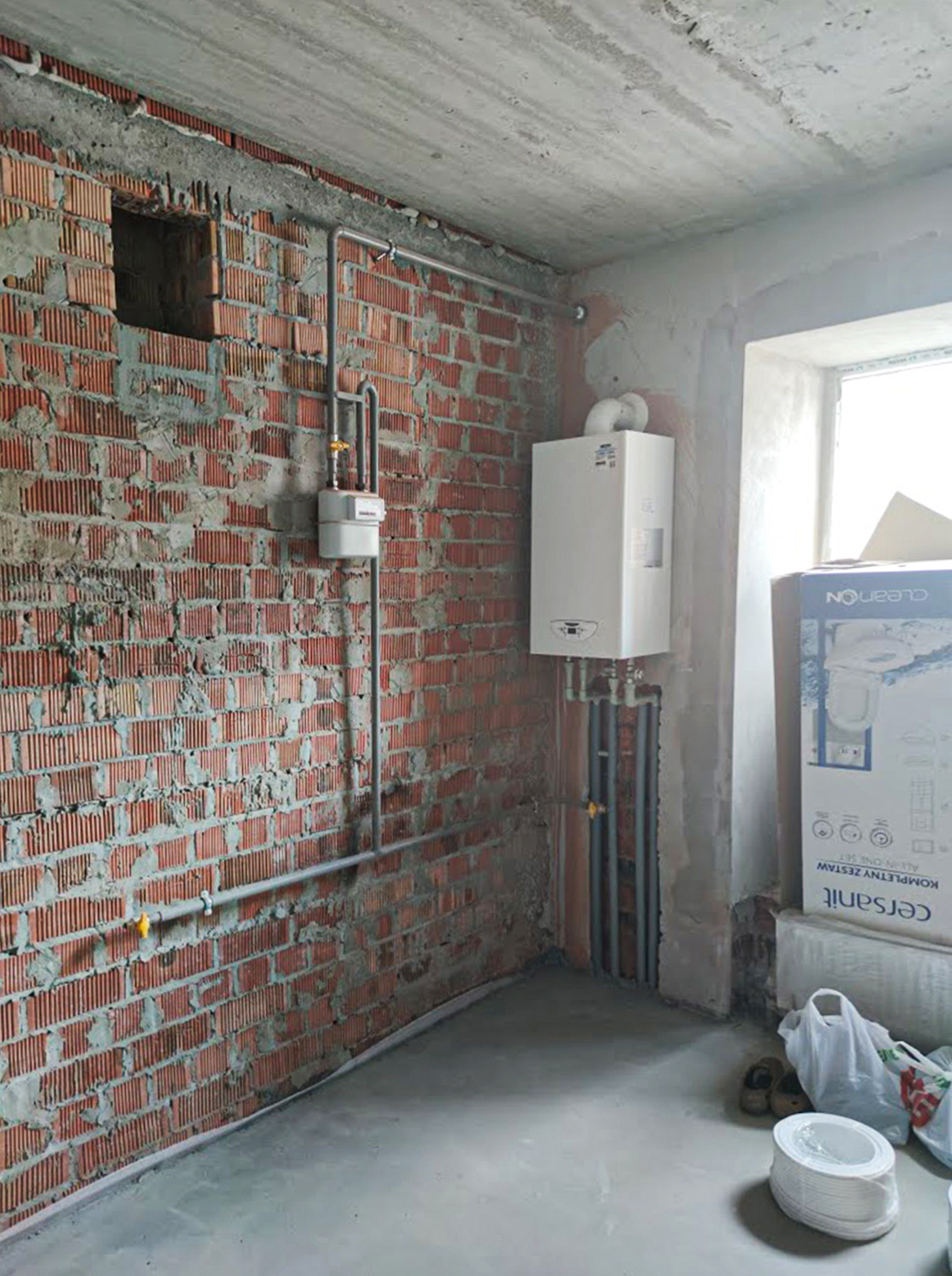 Проект недели: Кухня 12 кв. м. с газовой колонкой [найдите ее]