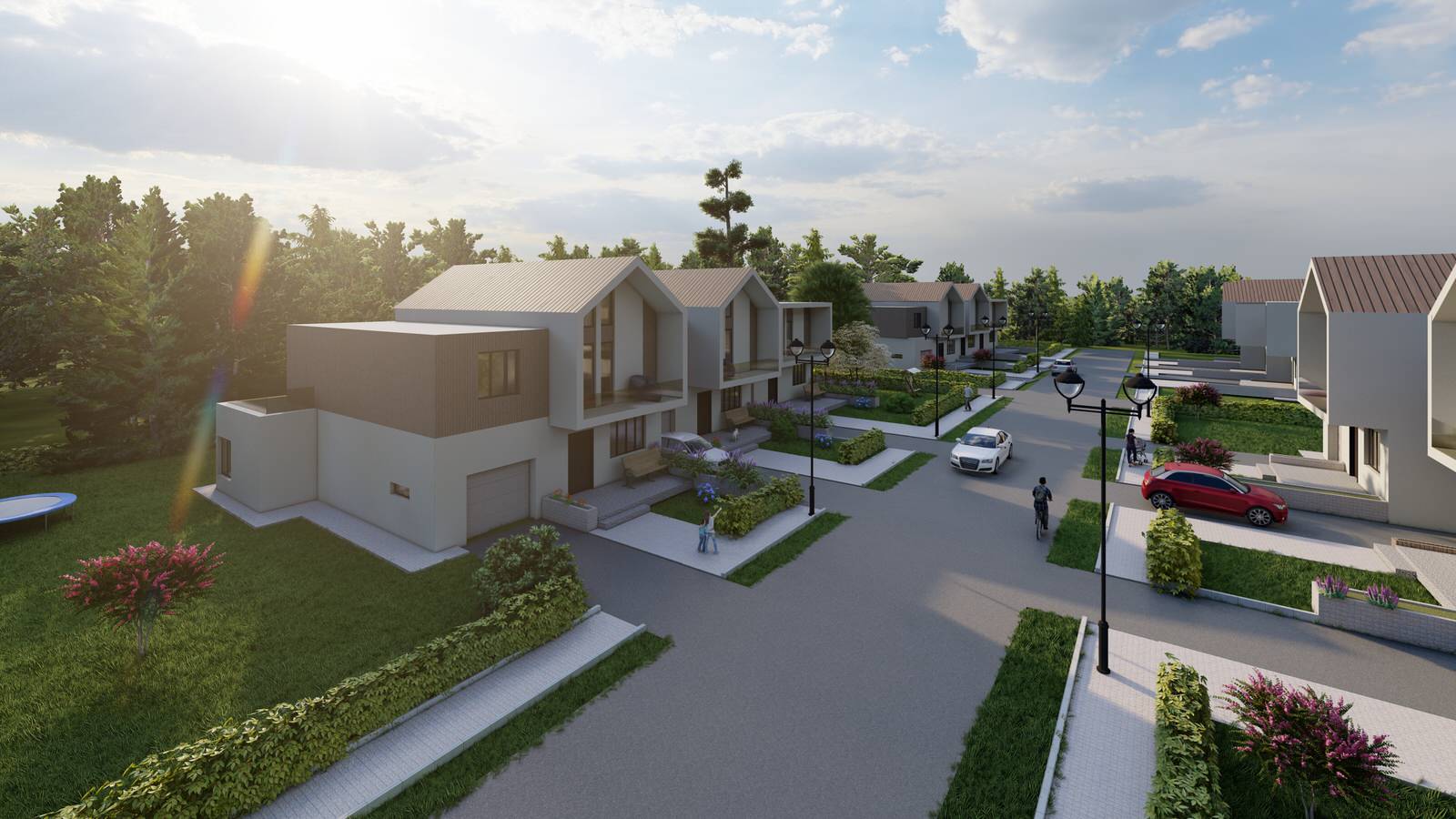 Обложка проекта: Коттеджный поселок