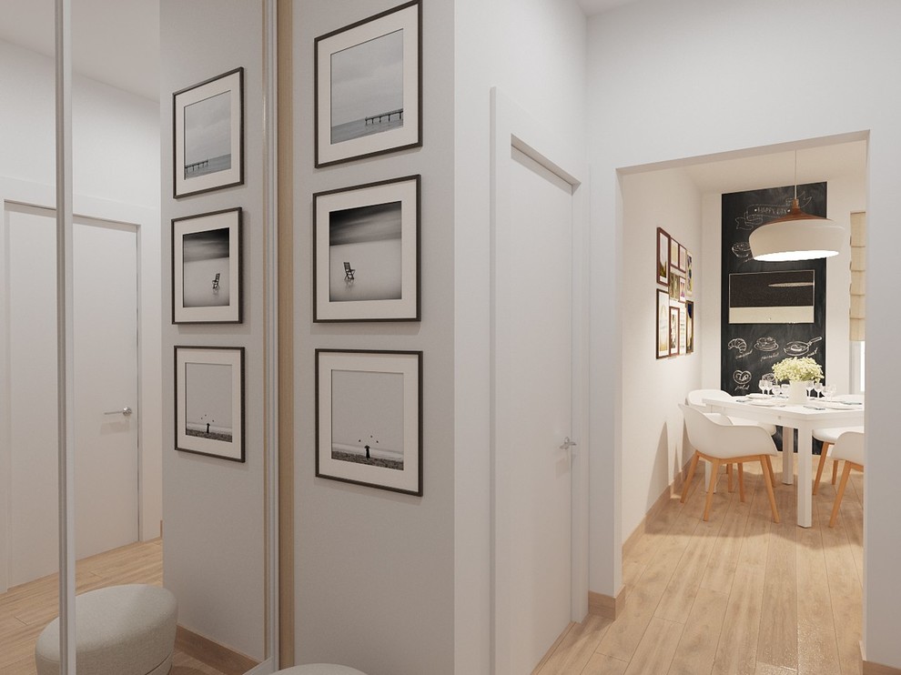 Обложка проекта: Проект однокомнатной квартиры в ЖК "Квартал энтузиастов"