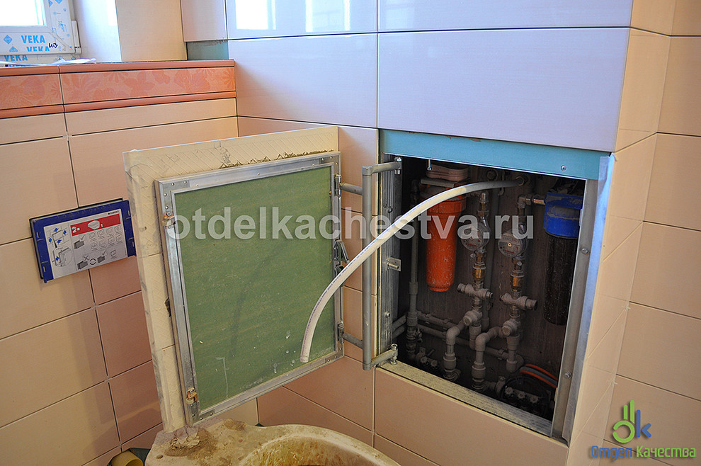 Фотографии "до": Ремонт 4-х комнатной квартиры на пр. Луначарского