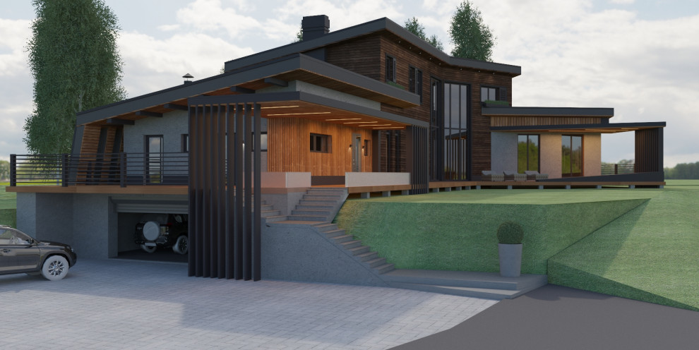 Обложка проекта: ЮККИ загородный дом