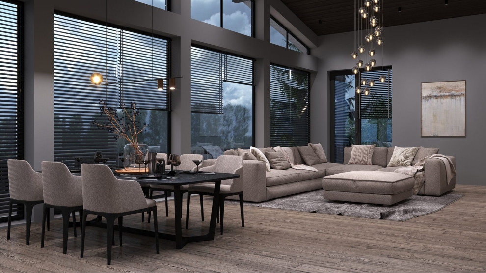 Визуализация интерьера КП "Высокий берег"