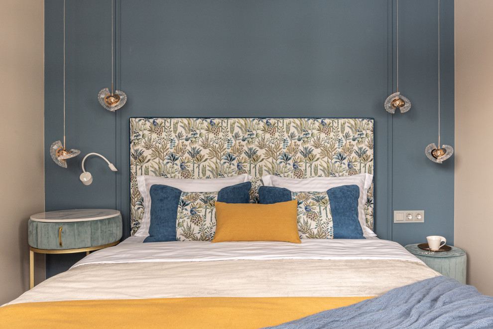 Взрыв цвета на мансардном этаже