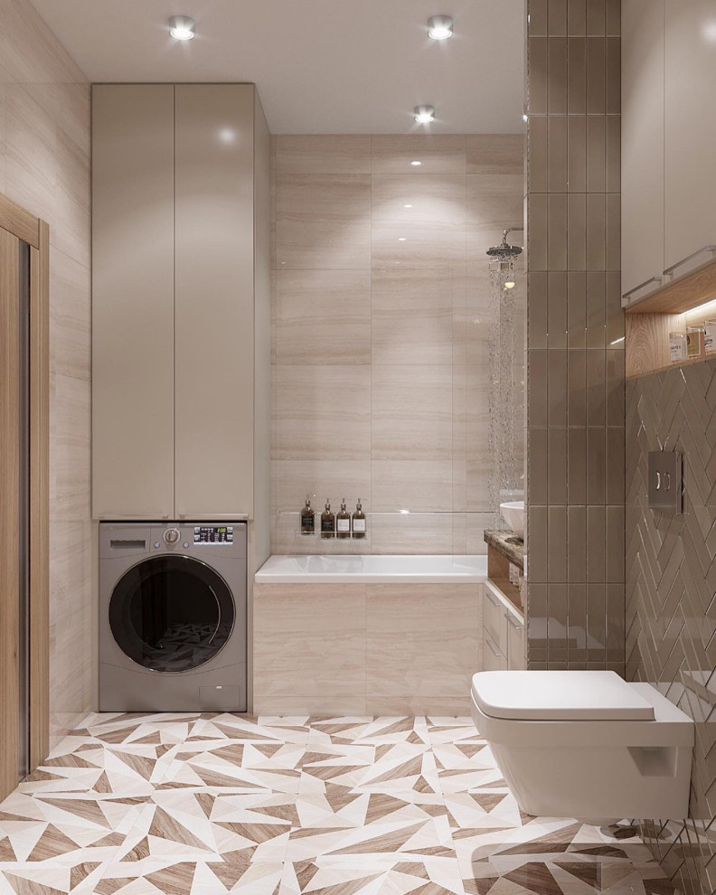 Обложка проекта: Дизайн ванной комнаты