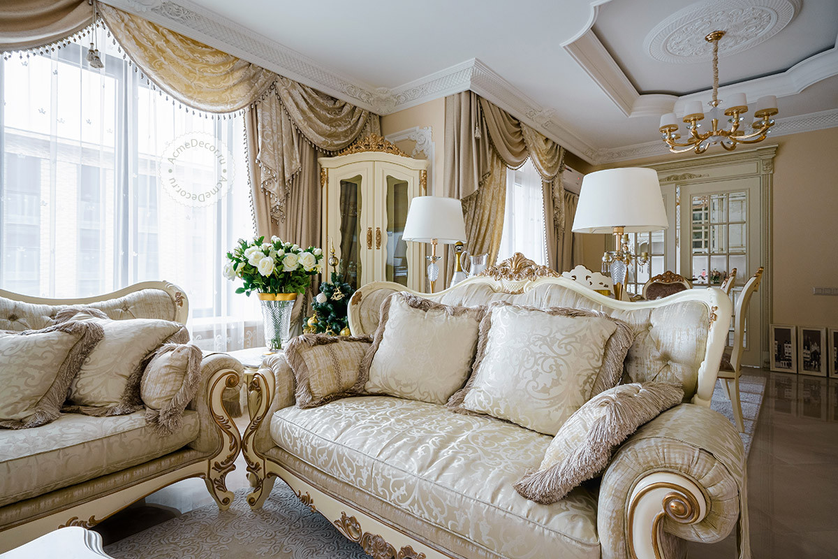 Классика в сливочных тонах на Кутузовском