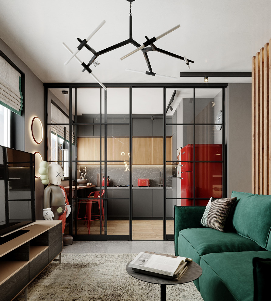 Современный лофт для юного супергероя