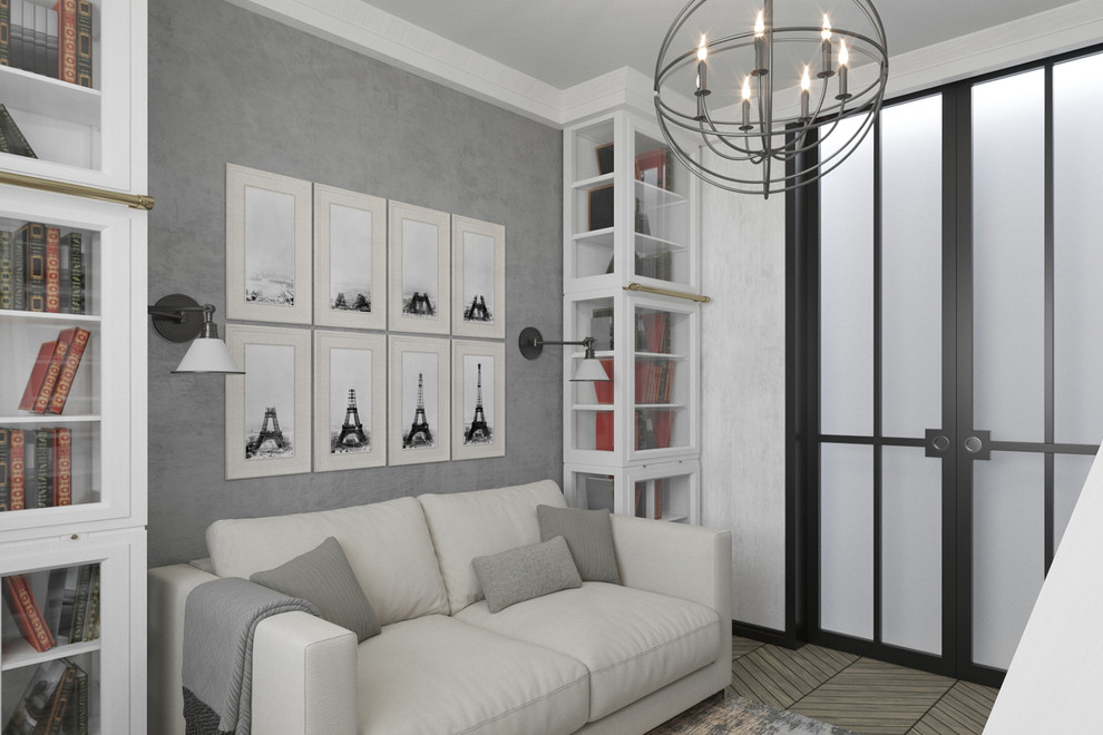 Квартира с библиотекой