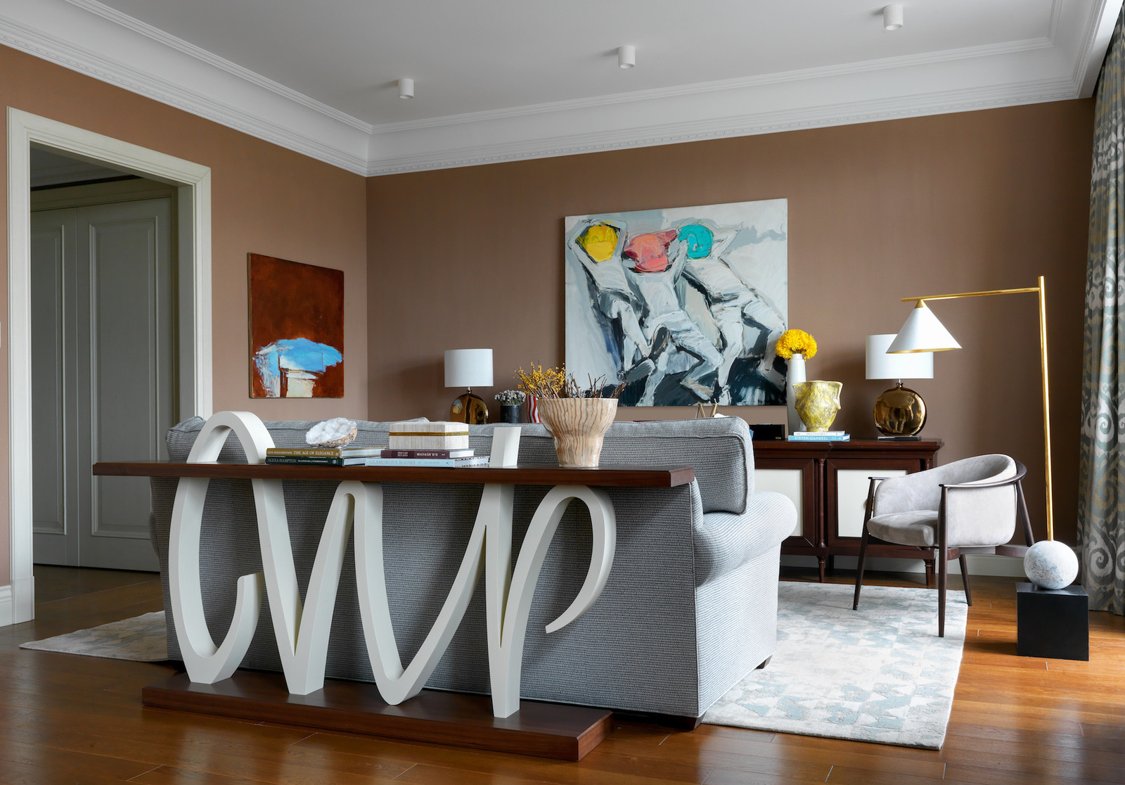 Фотосъемка интерьера квартиры на Фрунзенской набережной для AD