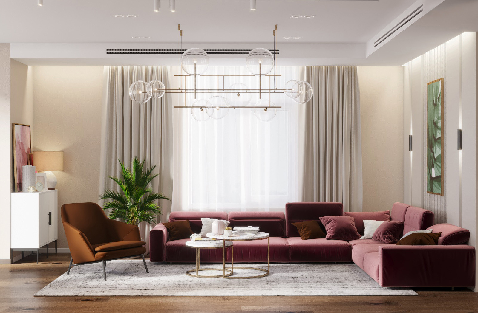 Обложка проекта: Апартаменты в современном стиле