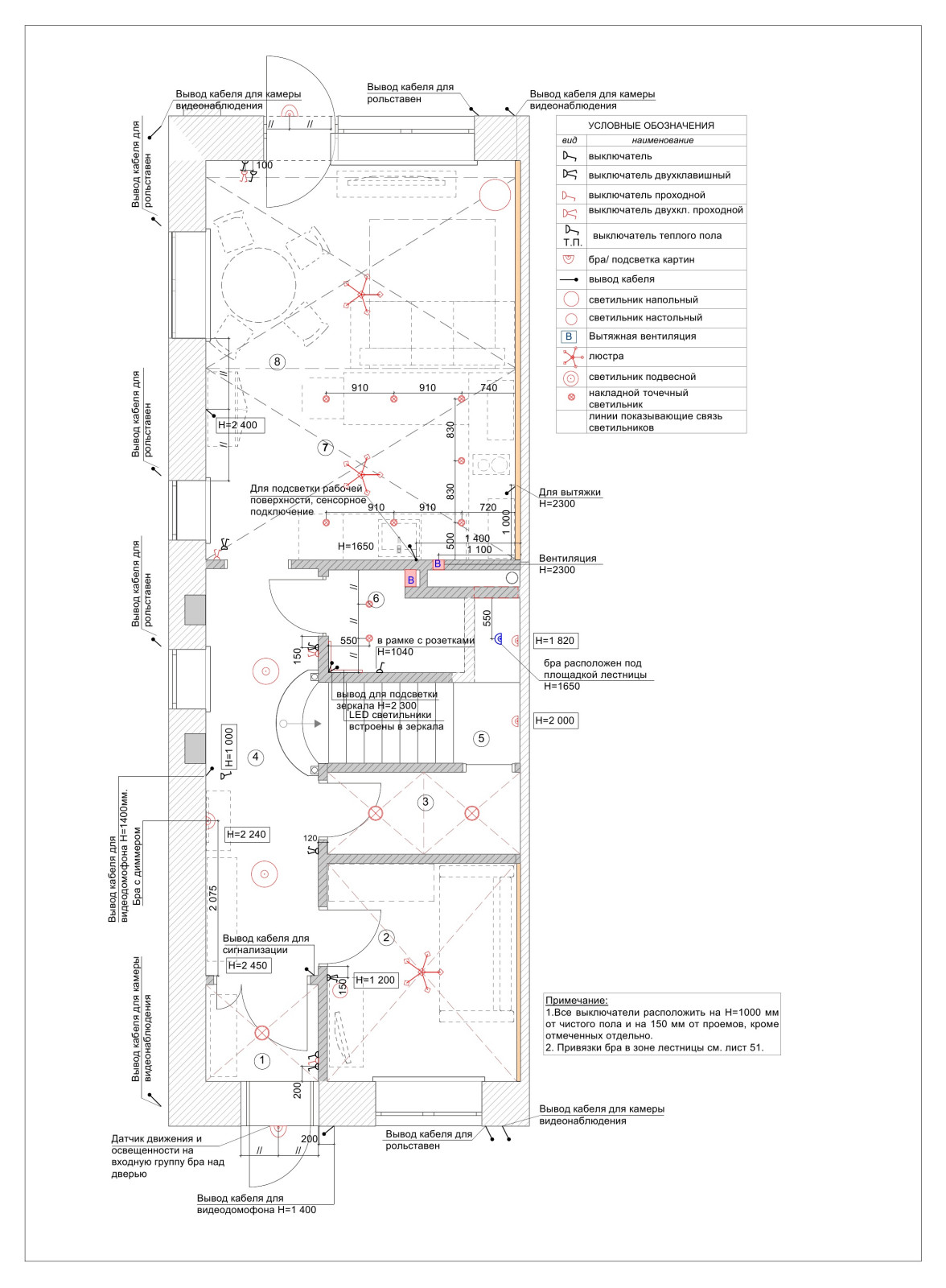 Рабочий и эскизный  проект. Таун-хауз Вяземское 156 м.кв.