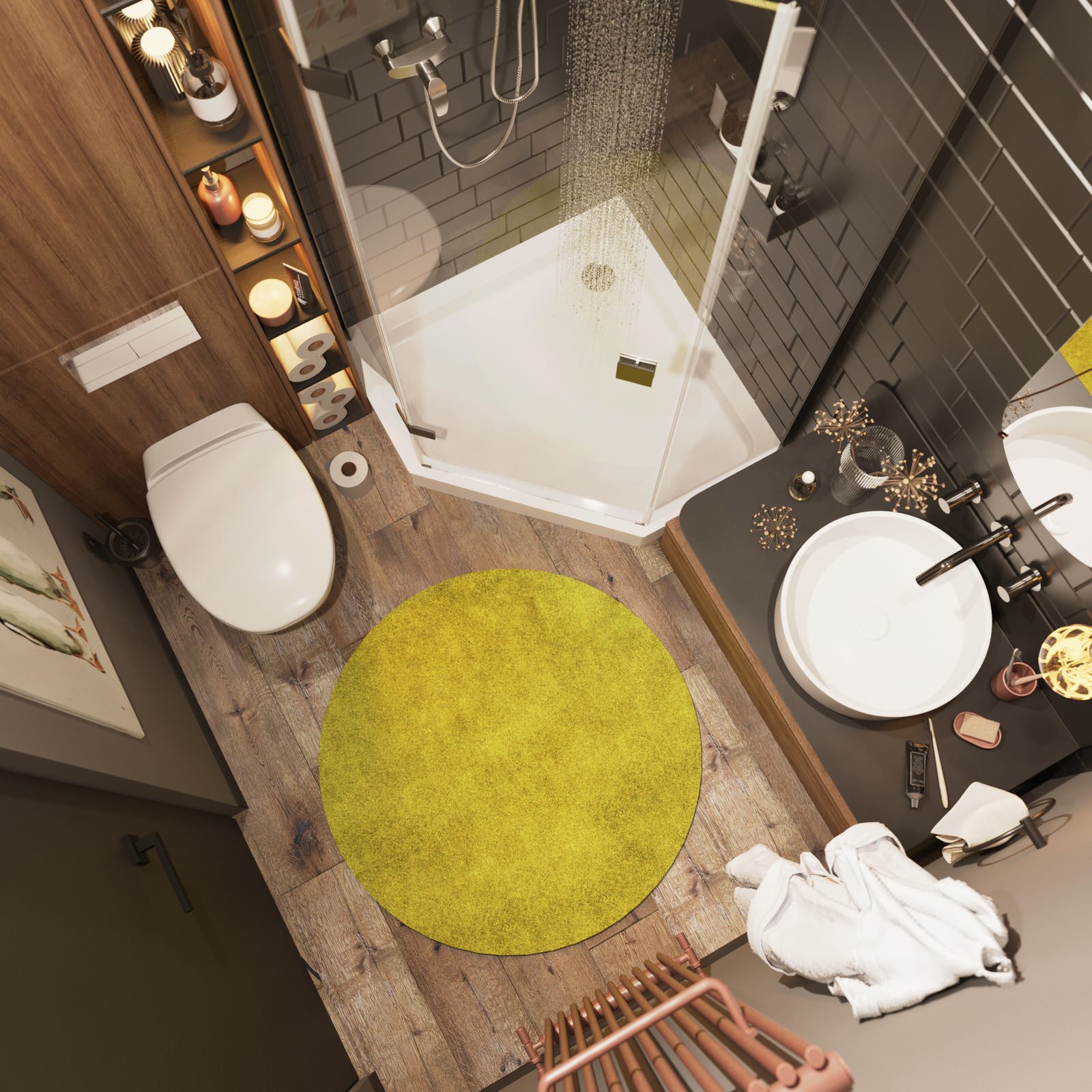 КП Первомайский санузы