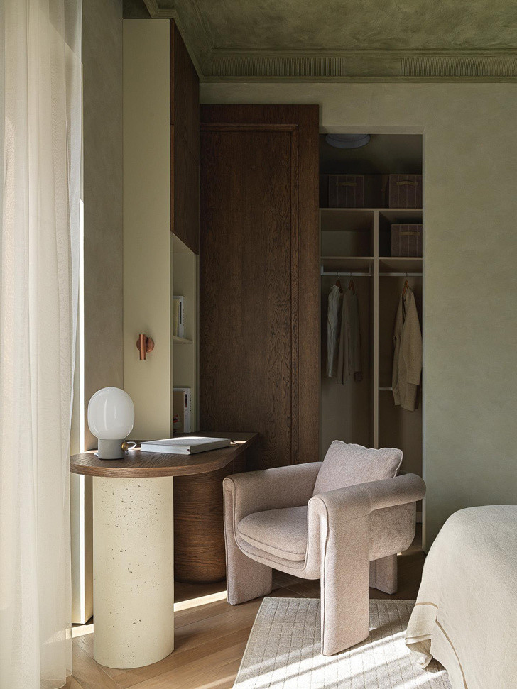 Ковер для спальни в природных тонах