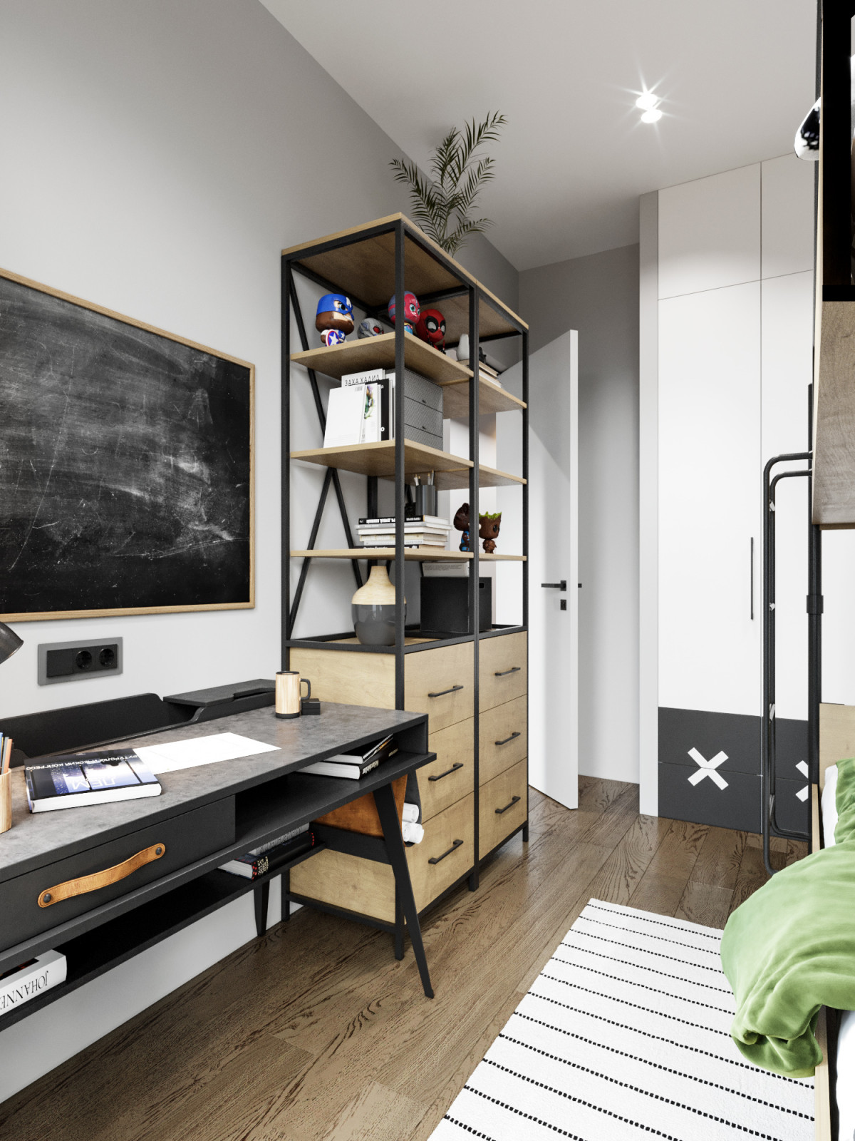 Квартира со свободной планировкой в Москве. ЖК Play