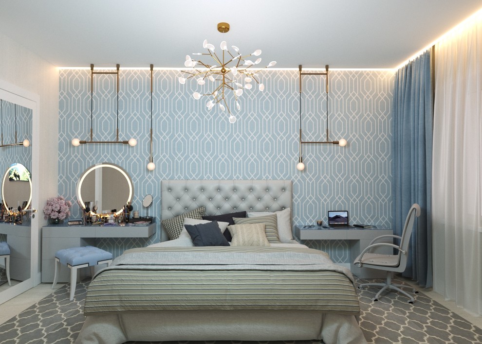 Спальня - рабочий кабинет