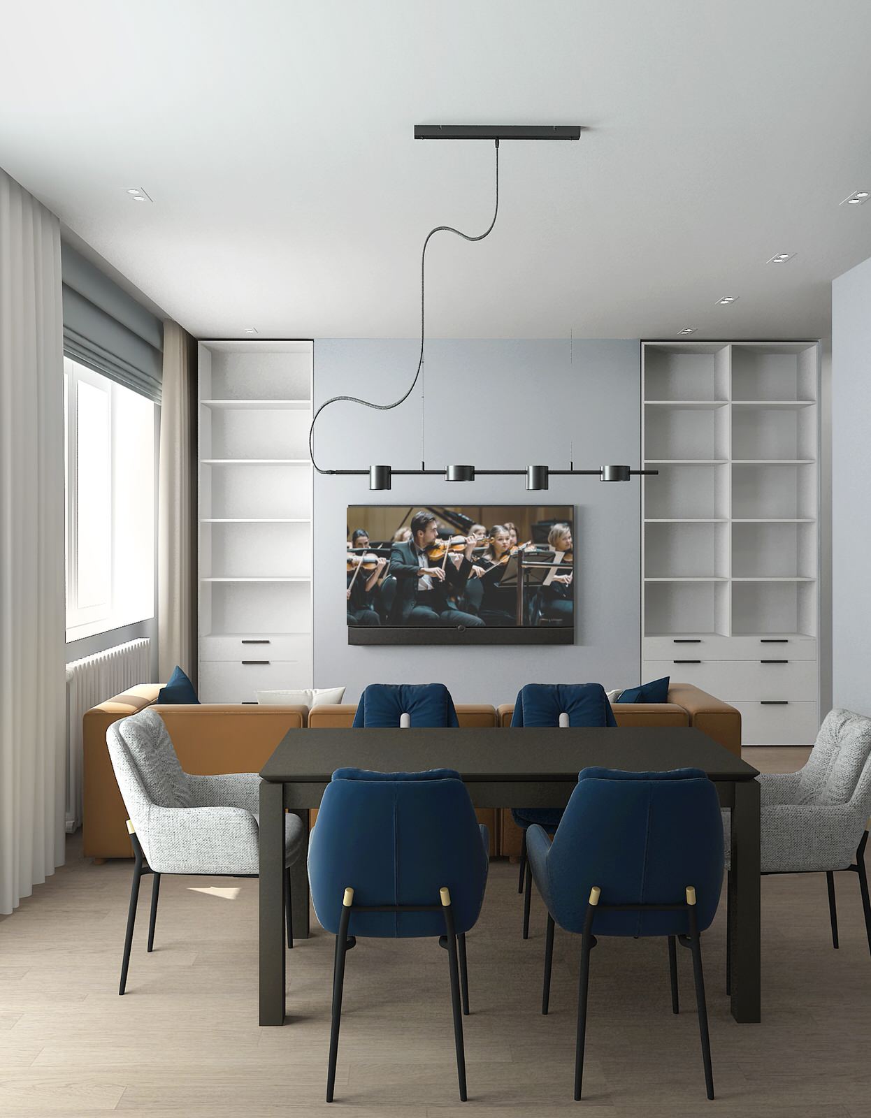 Трехкомнатная квартира в Павшинской пойме