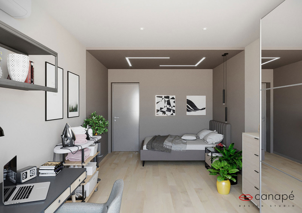 Двухуровневая корпаративная квартира